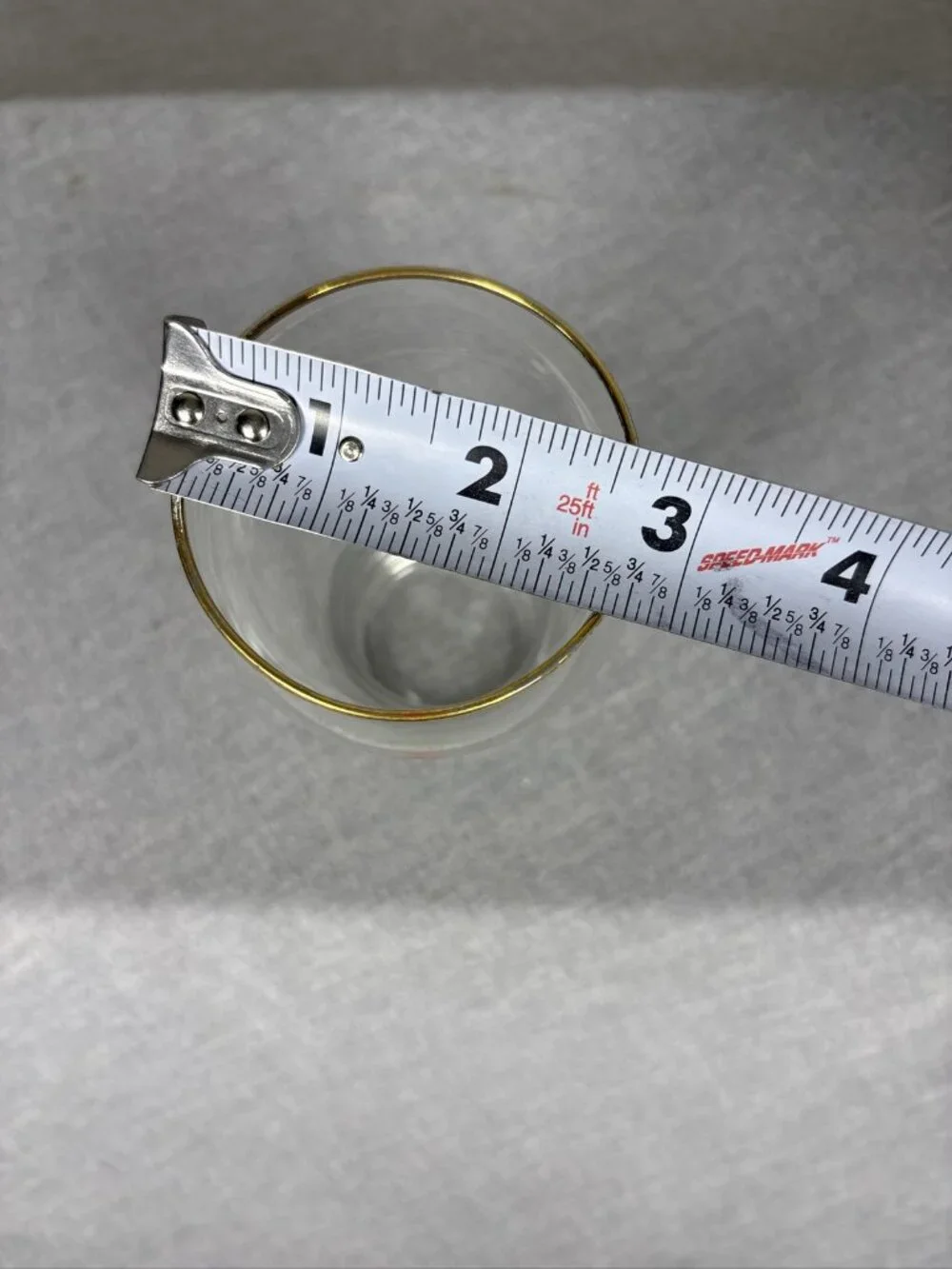 Heineken Beer Glass Gold Rim Red Star Logo Barware Pilsner